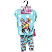 Wholesale - FAIRYTALE PRINCESS TIE FRONT T-SHIRT ACTIVEWEAR SET PIXEL PRINCESS 4-ASST SIZE 4-6X C/P 48, UPC: 850054758248
